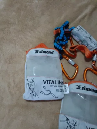 Set Via Ferrata Simond Vitalink