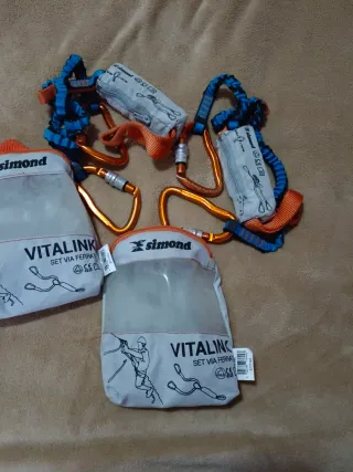 Set Via Ferrata Simond Vitalink