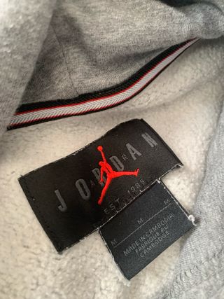 Sudadera Jordan Gris