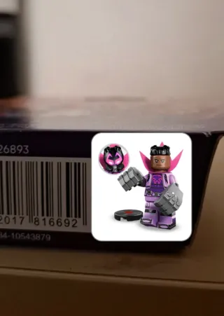 Minifigura LEGO Spider-Man Morado