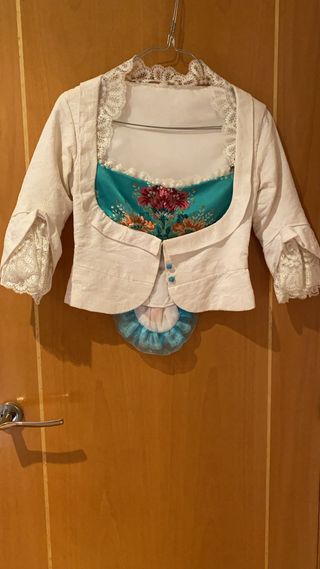 Traje de Fallera Multicolor