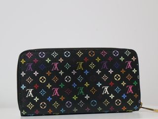 Louis Vuitton Zippy Multicolor Monogram Cartera