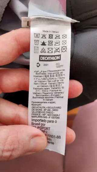 Chaqueta vela Tribord mujer Talla M