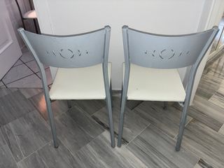Juego de 2 sillas de comedor/cocina