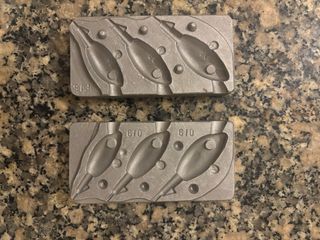 Molde plomos pesca jigging 45-60-70 gr