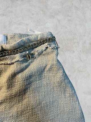 Pantalone Elisabetta Franchi corto beige