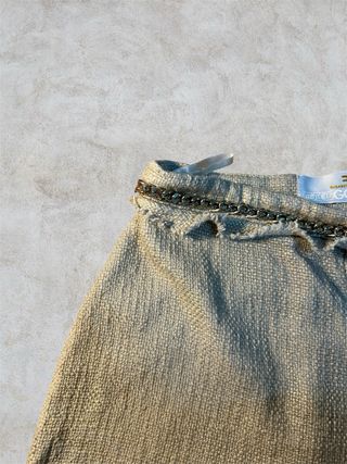 Pantalone Elisabetta Franchi corto beige