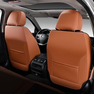 FLORICH Fundas de Asientos de Cuero, Fundas para A