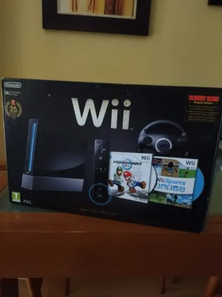 Nintendo Wii Edición Mario Kart 25 Aniversario