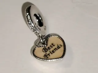 Charm Pandora Cuore Best Friends Smaltato Argento