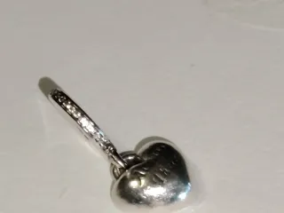 Charm Pandora Cuore Best Friends Smaltato Argento