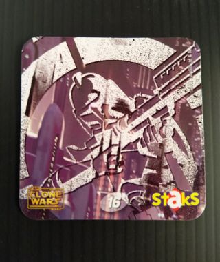 Star Wars Staks Clone Wars - Card Panini 2008.