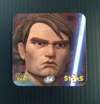 Star Wars Staks Clone Wars - Card Panini 2008.