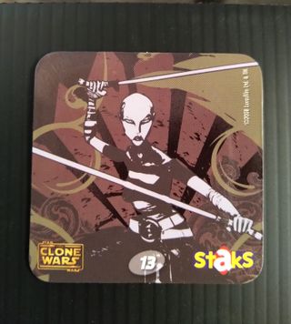 Star Wars Staks Clone Wars - Card Panini 2008.