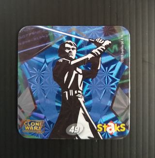 Star Wars Staks Clone Wars - Card Panini 2008.