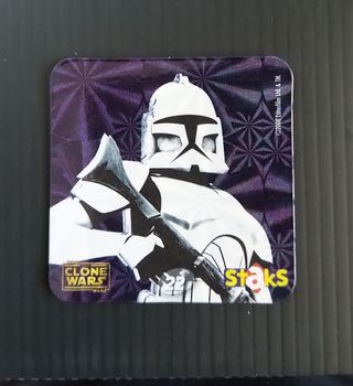 Star Wars Staks Clone Wars - Card Panini 2008.
