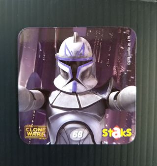 Star Wars Staks Clone Wars - Card Panini 2008.