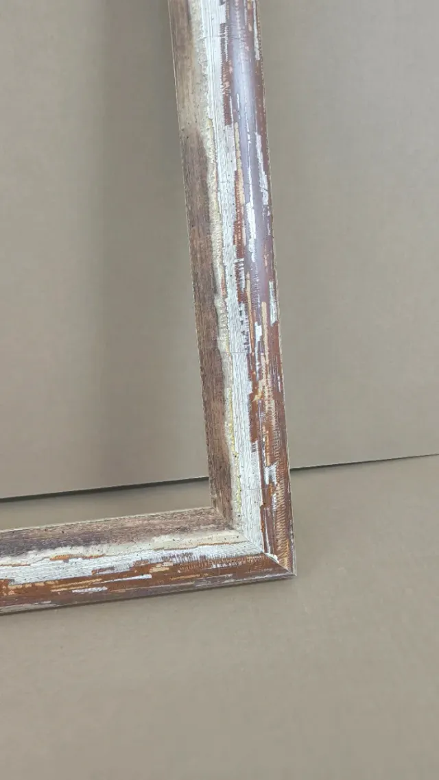 Marco de madera rústico para cuadros