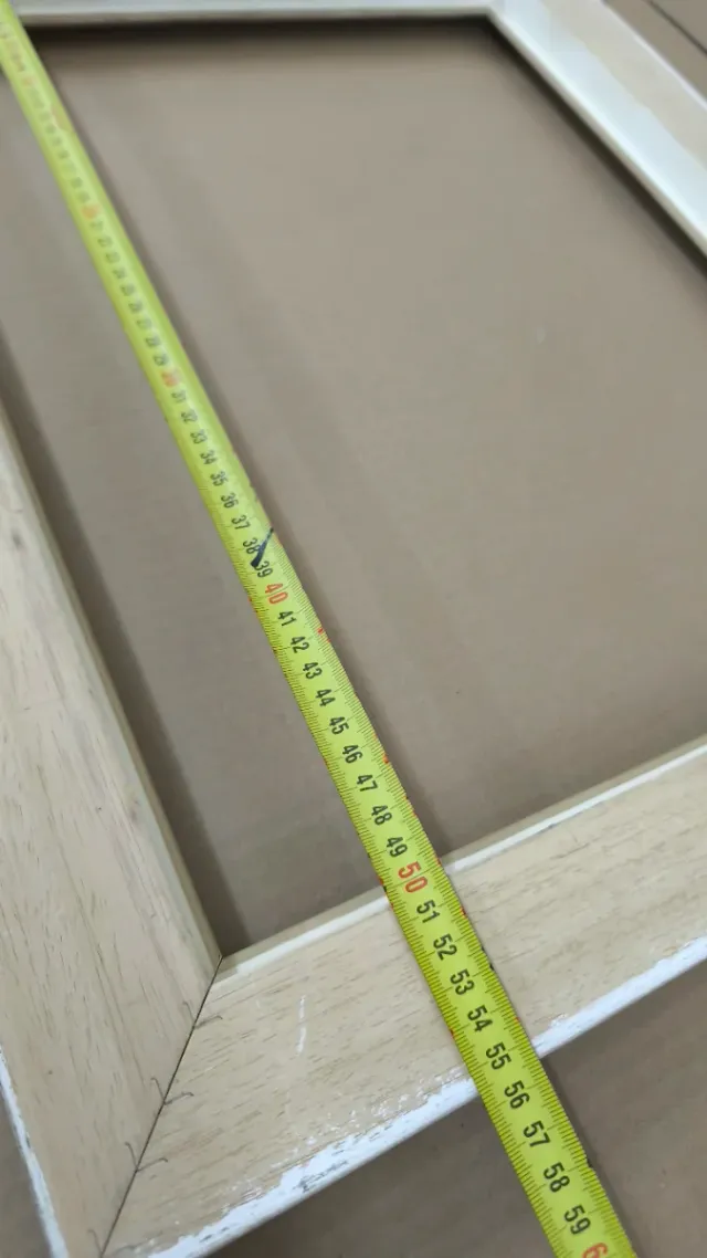 Marco de madera rústico para cuadros