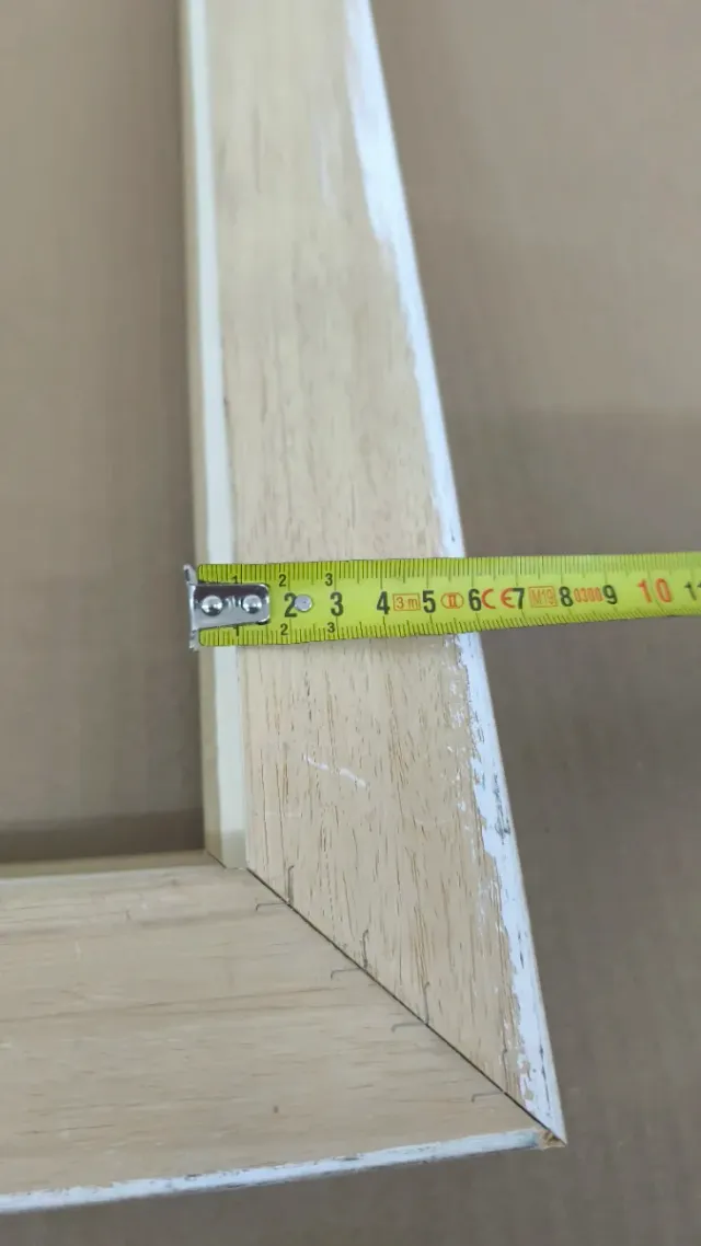 Marco de madera rústico para cuadros