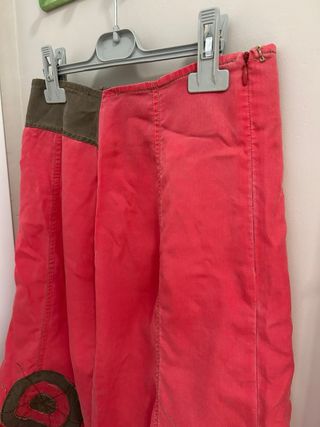 Falda midi CH Moda Coral