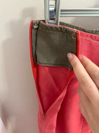 Falda midi CH Moda Coral