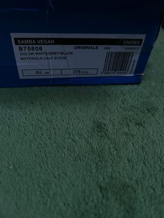 Adidas Samba Blancas y Negras