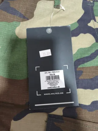 Pantalones militares camuflaje