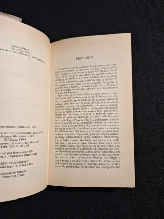 J.R.R. Tolkien. El Silmarillion [Primera edición]