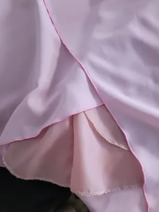 Conjunto falda y top rosa