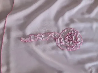 Conjunto falda y top rosa