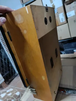 Reloj de pared ruso Jantaz antiguo