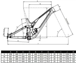 Quadro Enduro Full Carbono Novo
