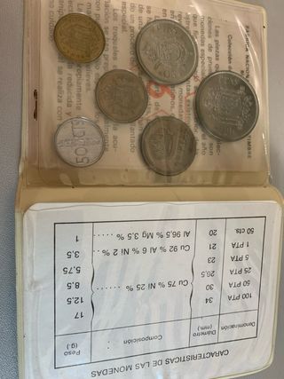 Pruebas Numismáticas Fábrica Nacional Moneda