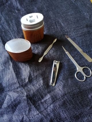 Set manicura vintage años 70-80