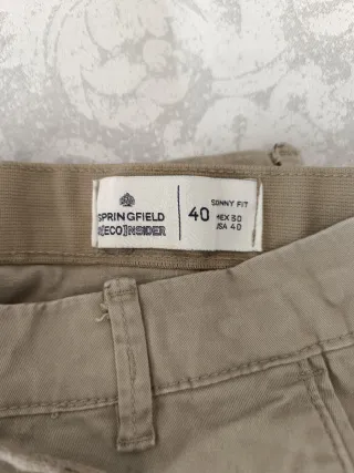 Pantalón Chino Springfield Skinny Fit talla 40