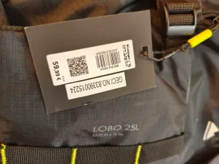 Mochila Mountain Pro 25L Negra/Gris