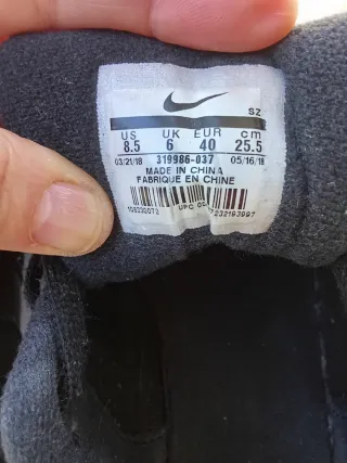 Deportivas Nike Air Negras