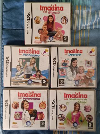 Pack 5 Juegos Nintendo DS - Imagina Ser