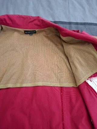 Giacca leggera donna rossa taglia M