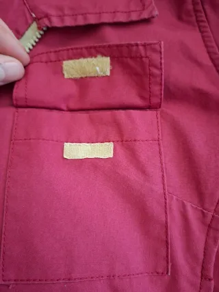 Giacca leggera donna rossa taglia M