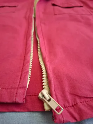 Giacca leggera donna rossa taglia M