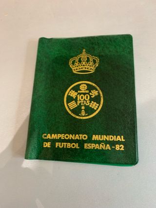 Monedas Coleccionista Mundial Fútbol España 82