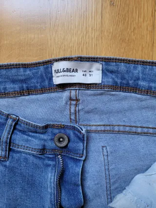 Vaqueros Pull & Bear Azules Talla M