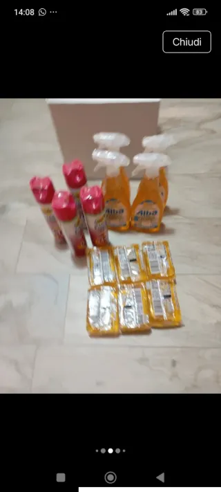 Detersivo Alga per igiene casa