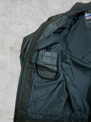 Giubbotto Blauer poliestere verde scuro M