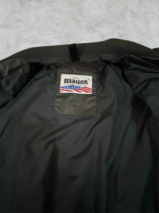 Giubbotto Blauer poliestere verde scuro M