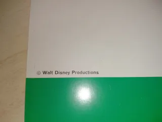 RARITÀ Disney NUOVO Album Disegno  1975/1976