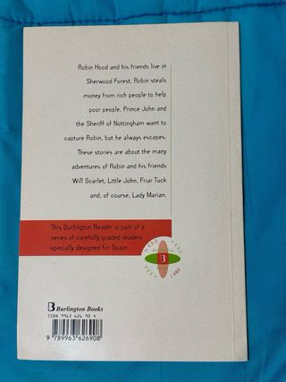Libro de lectura en ingle Robin Hood