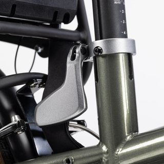 Bicicleta Plegable Eléctrica E Fold 500 Verde